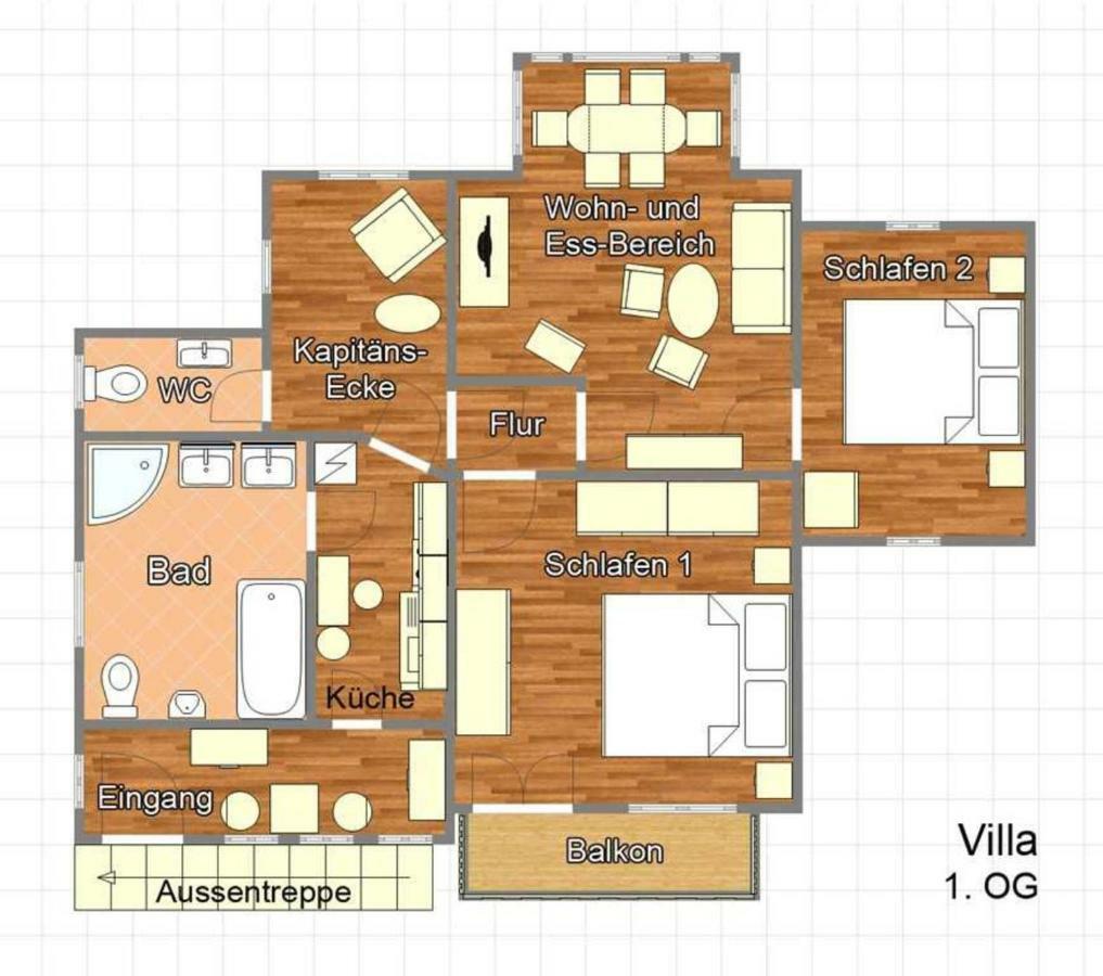 Strandvilla Rheingold - Ferienwohnung Da Vinci Goehren (Ruegen) Exterior photo